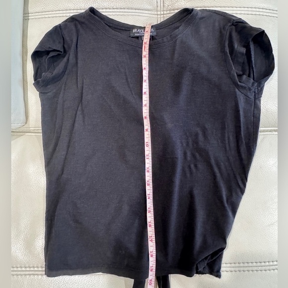 Brave Soul Black Top with Open Back in XS - Picture 6 of 7